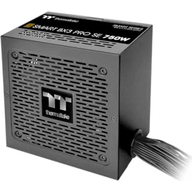 Thermaltake Smart BX3 Pro SE 750W, Non-Modular Netzteil mit 80 Plus Bronze, leiser 120 mm Hydrauliklager-Lüfter und flachen Kabeln für optimales Kabelmanagement – Bild 3