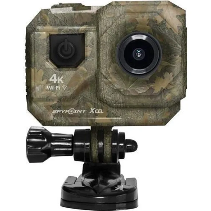 SpyPoint Xcel 4K Hunt, Action-Videokamera mit 12 MP, 170° Sichtfeld und Wetterbeständigkeit