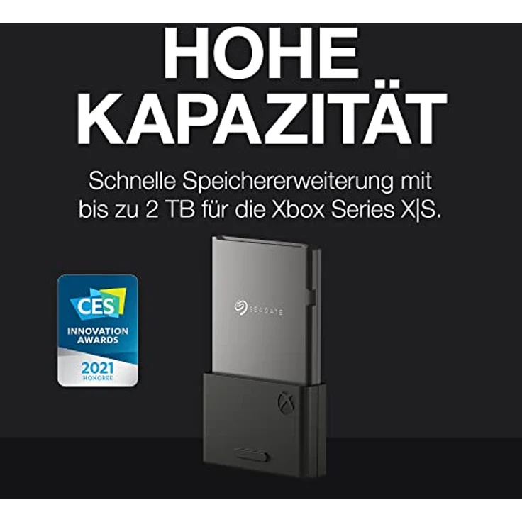Seagate Speichererweiterungskarte Xbox Series X|S 512 GB SSD, NVMe-Erweiterungs-SDD für Xbox Series X|S, inkl. 2 Jahre Rescue Service, Modellnr.: STJR512400 – Bild 7