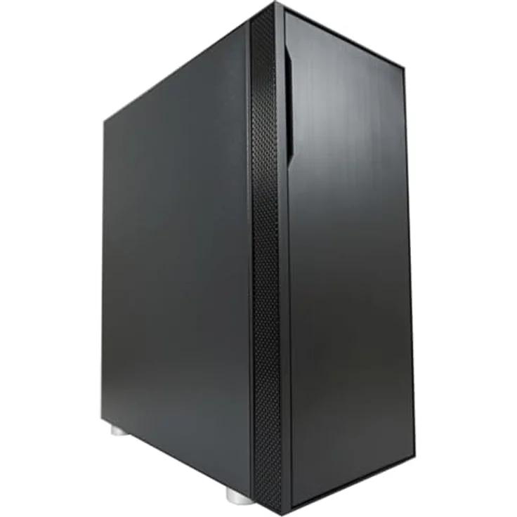 LC-Power LC-8000B-ON, Schalldichtes Midi-Tower PC Gehäuse für E-ATX/ATX/Mini-ITX, schwarz – Bild 1