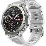 Amazfit T-Rex 3 Outdoor Smartwatch 48mm AMOLED Display, Dual Band GPS, 27 Tage Akkulaufzeit, NFC Zahlung, 170+ Sportmodus, 45m Freitauchen - Schwarz