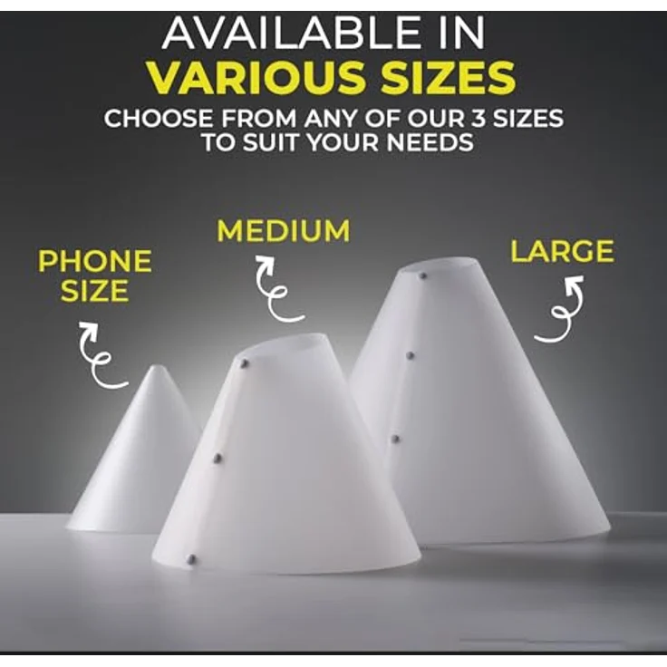 V-Flat World The Light Cone X Karl Taylor Large, 360-Grad Lichtmodifikation für reflektierende Produkte – Bild 7