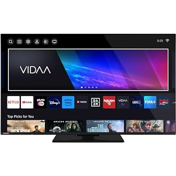 Toshiba 43UV3463DA, 43 Zoll 4K Ultra HD LED-Fernseher mit Dolby Vision, HDR und VIDAA Smart TV