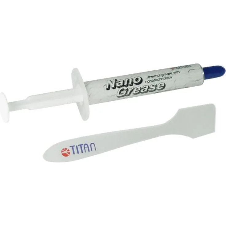 Titan 3 Gramm mit Spachtel Waermeleitpaste Nano Grease (TTG-G30030) - Zubehör für PC-Kühlung