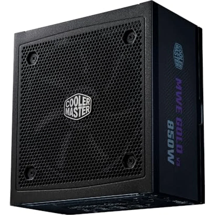 Cooler Master MWE Gold V3 ATX 3.1 850 W, 80 PLUS Gold Netzteil mit voll-modularem Kabelstrang, Schwarz – Bild 2
