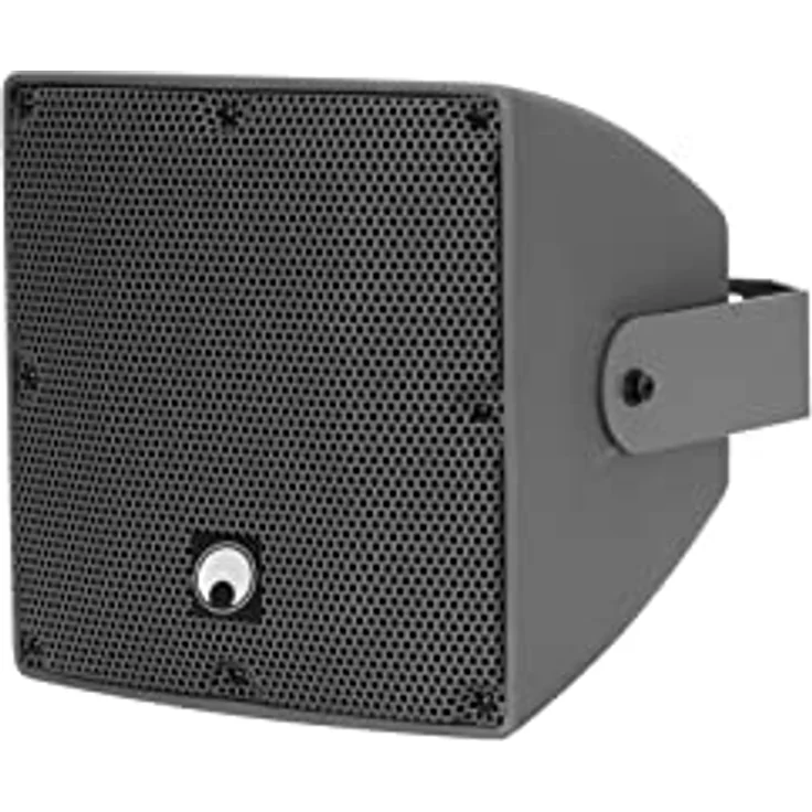 Omnitronic ODX-208TM Installationslautsprecher, passiver PA-Lautsprecher für 100V-Systeme, klarer Klang, dunkelgrau – Bild 2