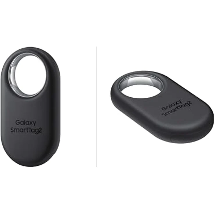 Samsung Galaxy SmartTag2 Bluetooth-Tracker, Kompassansicht, Suche in der Nähe, mit bis zu 500 Tage Laufzeit, wassergeschützt, Schwarz/Weiß (4 Stück) – Bild 2