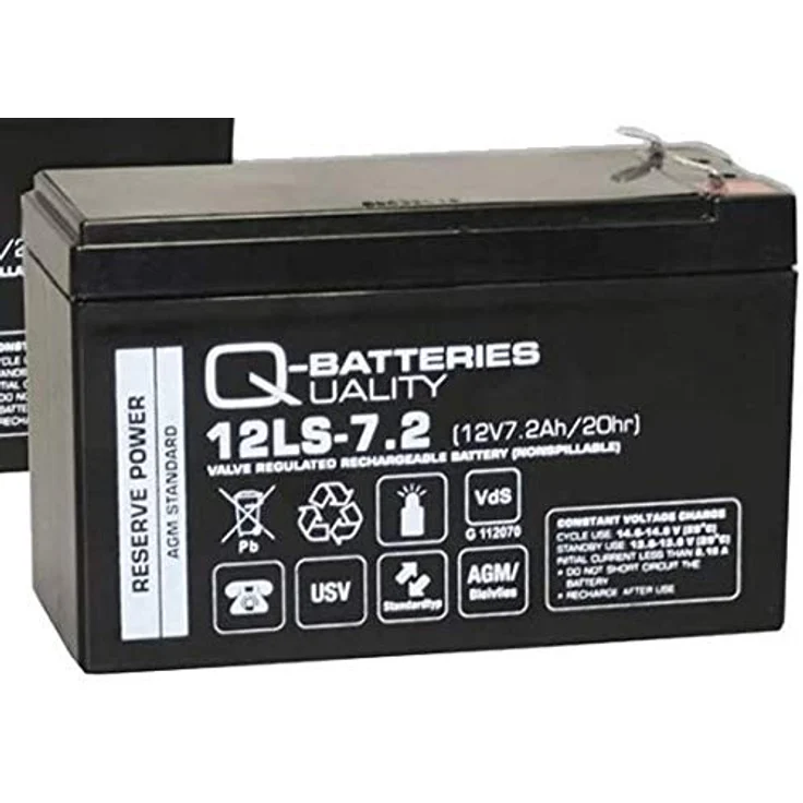 Q-Batteries Ersatzakku für APC Smart-UPS 750/ Pro 900 RBC123/ Markenakku mit VdS-Zulassung – Bild 2