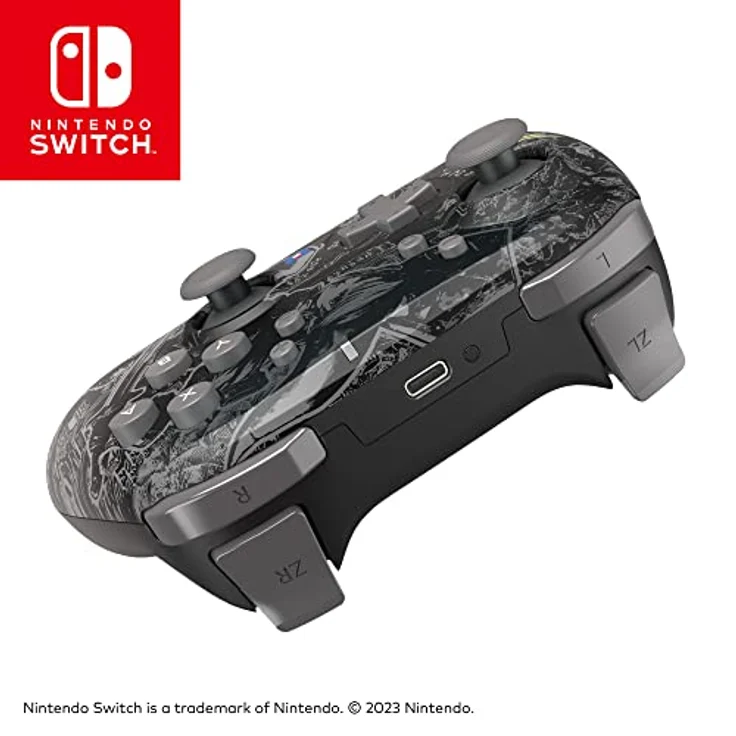 HORI Wireless HORIPAD (The Legend of Zelda™ Edition) Kabelloser Controller für Nintendo Switch - Offiziell Lizenziert - Nintendo Switch und Nintendo Switch - OLED-Modell) – Bild 3