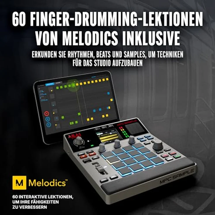 Akai MPC Sample, DJ Controller mit leistungsstarken Performance-Pads und umfangreicher Sampling-Funktionalität – Bild 11