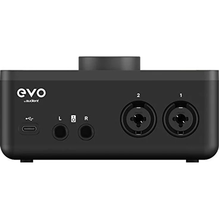 EVO Start Recording Bundle (Audiointerface EVO 4, Großmembrankondensatormikrofon SR1, geschlossene Studiokopfhörer SR2000, eine Mikrofonspinne sowie ein XLR Anschlusskabel), Schwarz – Bild 5