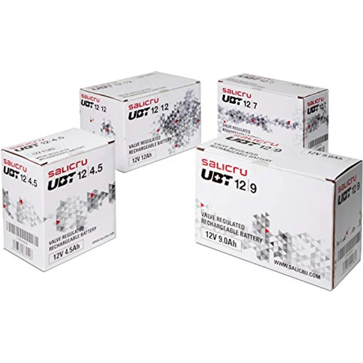 Salicru UBT 12V/9Ah, wiederaufladbare Blei-Säure-Batterie für USV-Systeme, wartungsfrei, schwarz – Bild 4