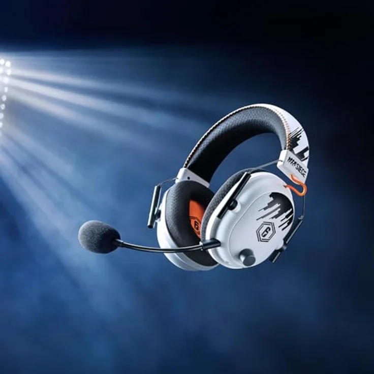 Razer BlackShark V2 PRO Special Edition Headset ohrumschließend 2,4 GHz kabellos, kabelgebunden 3,5 mm Stecker Geräuschisolierung Six Siege – Bild 3