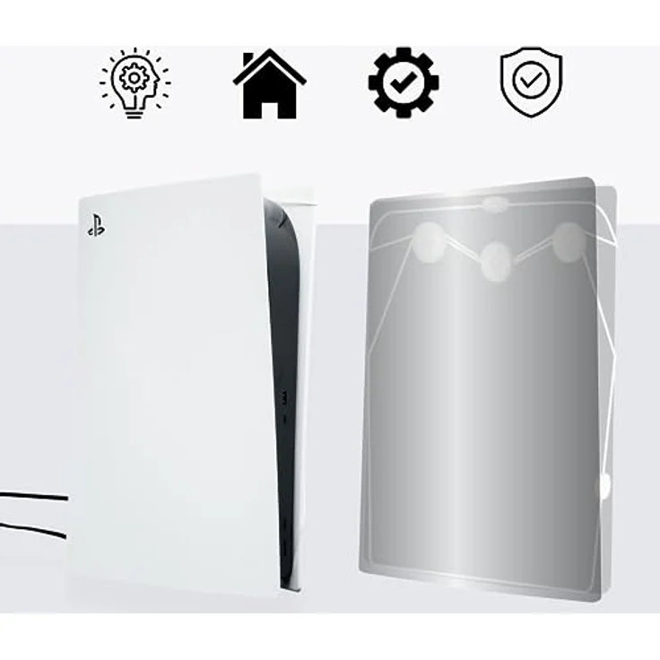 Floating Grip PS5 Smart Wall Mounts, weiß  – Bild 6