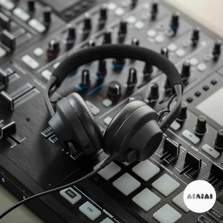 AIAIAI TMA-2 DJ XE DJ-Kopfhörer Schwarz, Titanbeschichtete Treiber, Bio-Zellulosemembran, Ohraufliegend – Bild 4