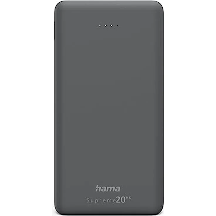 Hama Power Pack ''Supreme 20HD'' 20000mAh, 3 Ausgänge: 1x USB-C, 2x USB-A, Grau – Bild 2