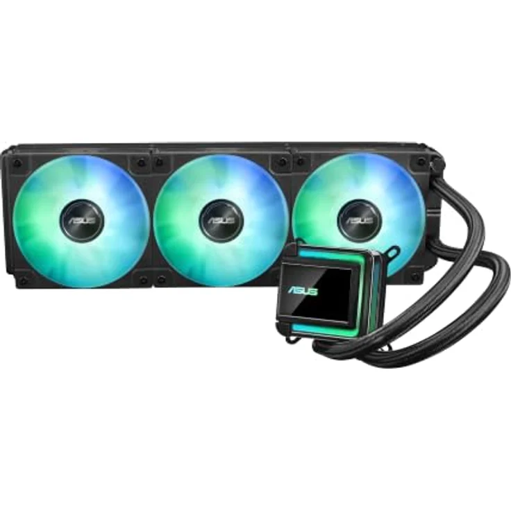 ASUS LC 360 ARGB, AiO-Wasserkühlung mit 3x 120 mm Lüftern und RGB-Beleuchtung – Bild 1