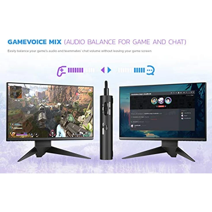 Creative Sound Blaster G3 Tragbare Konsolen-Gaming Externe Soundkarte USB-C DAC-Verstärker, kompatibel mit PS5, PS4, Switch, PC, Mac, für Kopfhörer – Bild 3