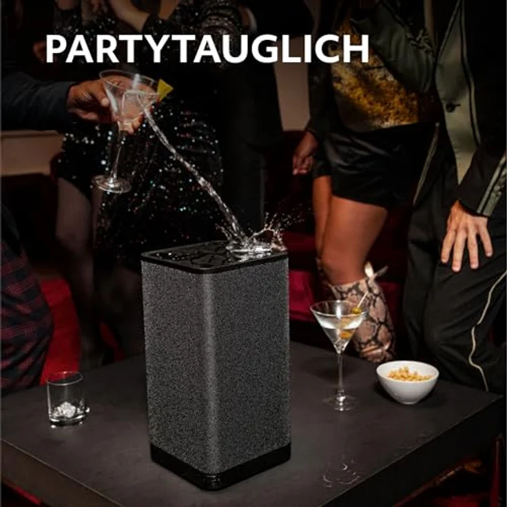 Ultimate Ears HYPERBOOM, mobiler kabelloser Bluetooth-Lautsprecher, lauter Sound, tiefer Bass, wasserdicht - Schwarz – Bild 5