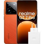 realme GT 7 Pro 5G Smartphone, 12+256GB, Snapdragon® 8 Elite Chipset, AI Ultra-Clear Snap Camera, RealWorld Eco² Display, 6500mAh Titan Battery, Mars Orange, Amazon Exclusive