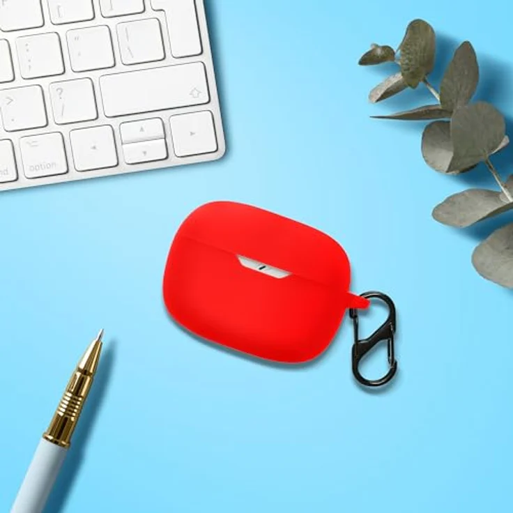kwmobile Hülle kompatibel mit JBL Wave Beam - TPU Silikon Cover - Schutzhülle in Rot – Bild 3