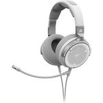 Corsair Virtuoso PRO Kabelgebundenes Open Back Gaming Headset - Abnehmbares Unidirektionales Mikrofon - 50mm Graphene Treiber - 20Hz-40 kHz Frequenzgang - Weiß