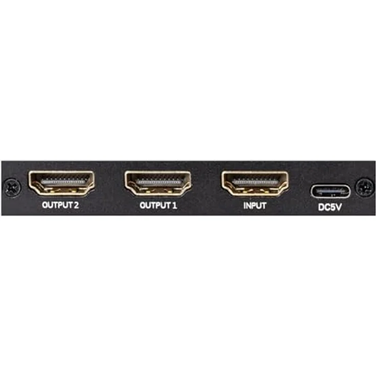 MAXTRACK 8K HDMI Splitter CS26-2L, 1in2out, mit EDID-Verwaltung, 8K@60Hz, 4K@120Hz, HDR10+, Dolby TrueHD, Plug & Play für 2 Monitore oder Fernseher – Bild 4