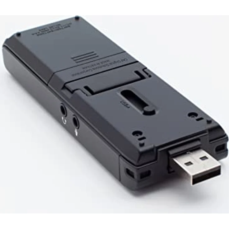 OM SYSTEM WS-883 hochwertiger digitaler Voice Rekorder mit integrierten Stereomikrofonen, Direkt-USB, Rauschunterdrückung, 8 GB interner Speicher, VCVA, schwarz – Bild 5