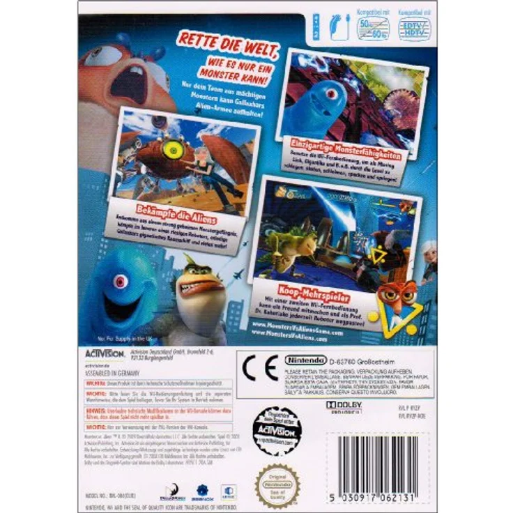 Monsters vs Aliens (Wii) – Bild 2