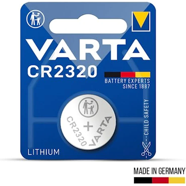 VARTA CR2320 Lithium Knopfzellen 3V Batterie in Original Blisterverpackung, 1er Pack – Bild 3