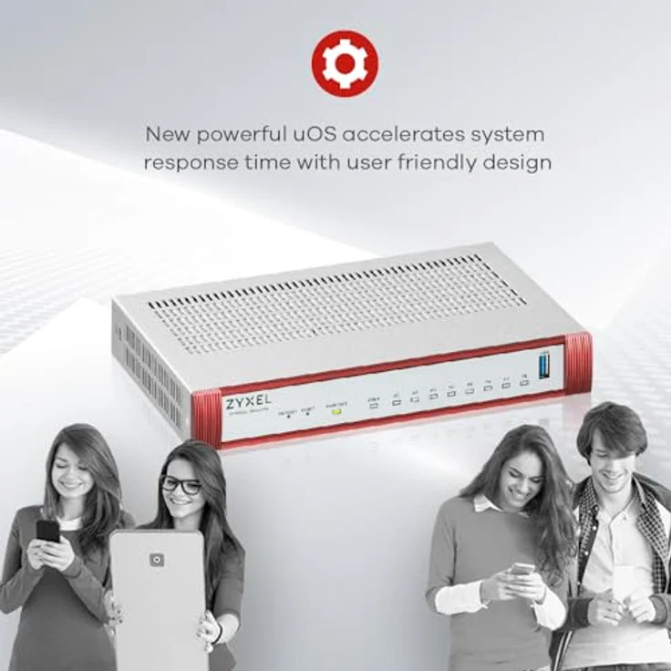 ZYXEL USGFLEX200HP-EU0101F Router 2,5 Gbit/s, Hochwertiges material, Flexible Gestaltung, Langlebig – Bild 5