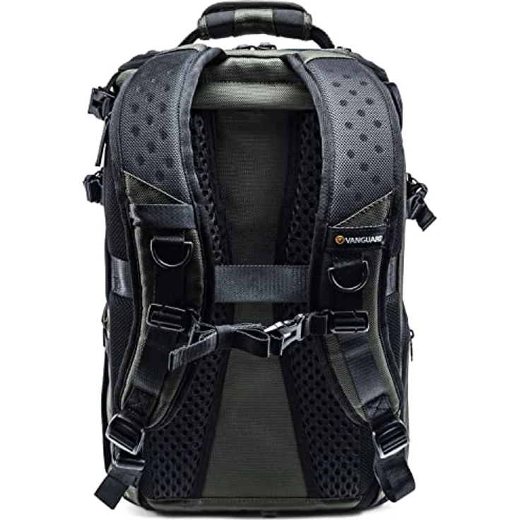 Vanguard VEO SELECT 48BF GR, Fotorucksack mit Platz für Spiegelreflexkamera und bis zu fünf Objektive, Grün – Bild 4