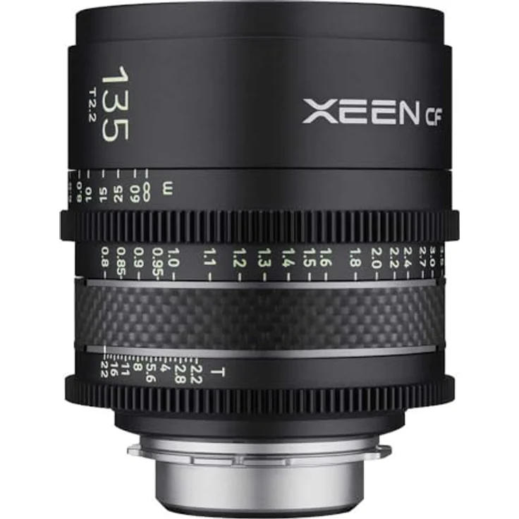 Samyang XEEN CF Cinema 135mm T2,2 Videoobjektiv für Sony E Mount, 8K Auflösung, Carbonfaser, leicht und kompakt – Bild 3