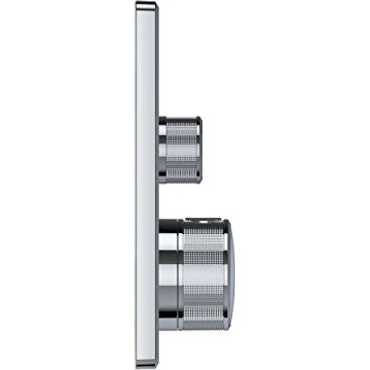 GROHE Grohtherm SmartControl - Brause- & Duschsystem -Thermostat (3 Absperrventile, ultraflaches Design, Wandrosette aus Metall) ,eckig, chrom, 29126000 – Bild 5