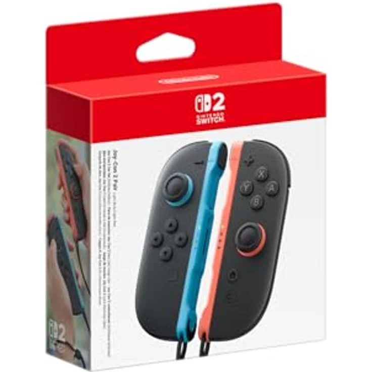 Nintendo Joy-Con 2 Controller, Analog / Digital Joystick für Nintendo Switch 2, grün und pink – Bild 1