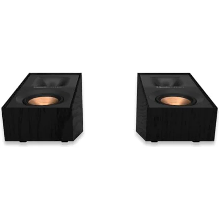 Klipsch R-40SA Black (Paar) - Surround Dolby Atmos Lautsprecher für Heimkino Projektion Decke - Tractrix 90° x 90°, 1" LTS Hochtöner, TCP 4" Woofer, verdeckte Befestigungen, Kabelmanagement - Preisvergleich – Bild 3