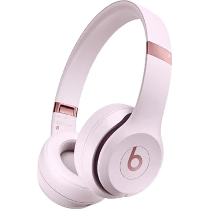 Beats Solo 4 - Kabelloser Bluetooth On-Ear Kopfhörer, Apple & Android kompatibel, Bis zu 50 Stunden Akkulaufzeit - Wolkenrosa – Bild 1