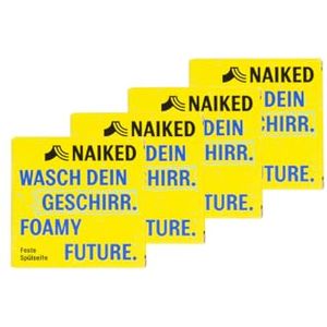 Bild für NAIKED 4x Spülseife (80g)