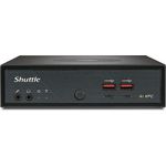 Shuttle XPC slim DN11H9, Barebone Slim-PC mit Intel Core Ultra, 4x 2.5G-LAN & 8x USB-C/A, ideal für AI/KI-Anwendungen