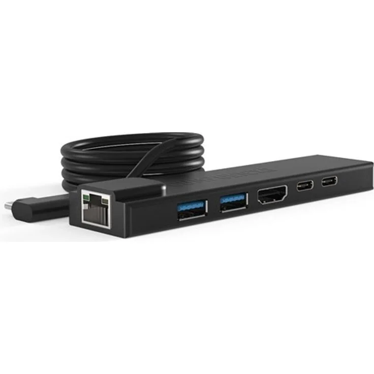 Compulocks 1-Meter Cable USB-C Hub, Dockingstation mit HDMI und 10Mb LAN