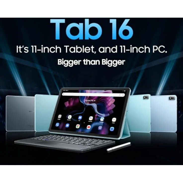Blackview Tablet-Tablet TAB16 11 8 GB (LTE, 11", 256 GB, Blau) – Bild 3