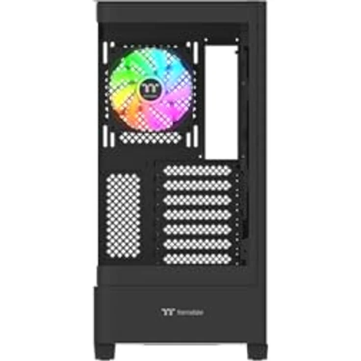 Thermaltake View 270 TG ARGB, Mid Tower Gehäuse mit Tempered Glass, ARGB-Lüfter und erweiterbarer Kühlung, schwarz – Bild 2