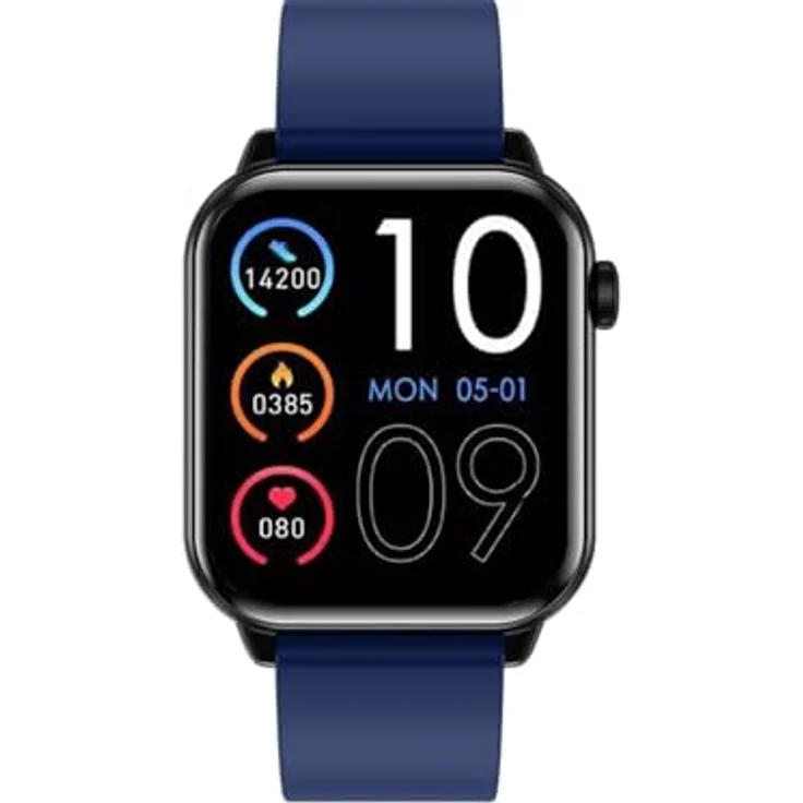 Trevi T-FIT 201A Smartwatch, 1,85 Zoll AMOLED-Display, kabellose Anruf-Funktion, Gesundheitsüberwachung, IP67 wasserdicht – Bild 2