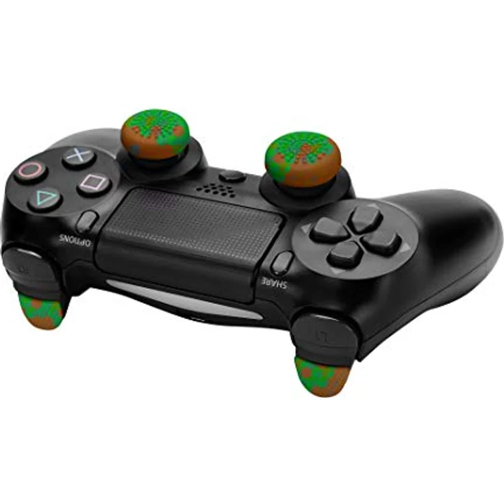 Gioteck TGMPPS4-11-MU Gaming-Controller-Zubehör Auslösegriff, 4er Set mit Action Boost - Schwarz – Bild 6