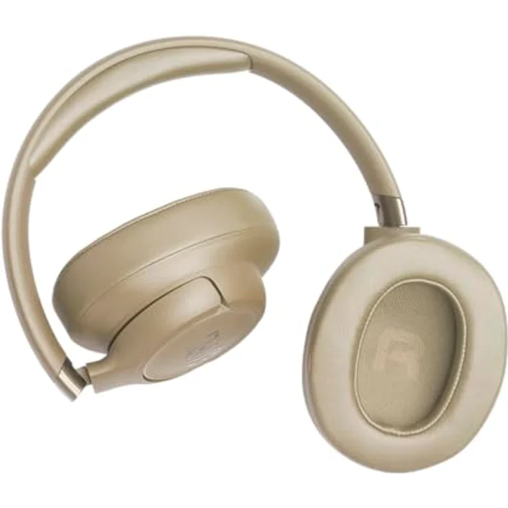 JBL Tune 780 NC, Kabellose Over-Ear-Kopfhörer mit Noise-Cancelling, 76 Stunden Akkulaufzeit, Beige – Bild 5