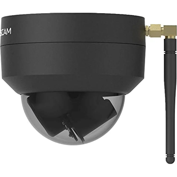 Foscam D4Z 4 MP 2K Dual-Band WLAN PTZ Dome Überwachungskamera mit 4-Fach optischem Zoom, Wetterfest IP66 und vandalismusgeschützt IK10, Nachtsicht bis 20 m, Menschenerkennung / Schwarz – Bild 3