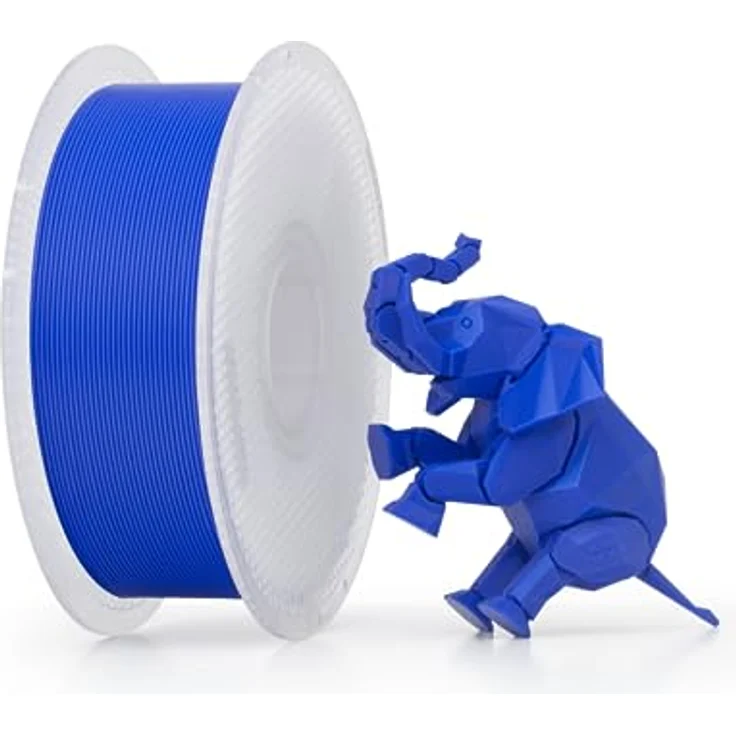 Bambu Lab PLA Basic - 1.75mm, 1000g 3D Filament in Blau mit RFID für intelligentes Drucken, wiederverwendbare Spule – Bild 1