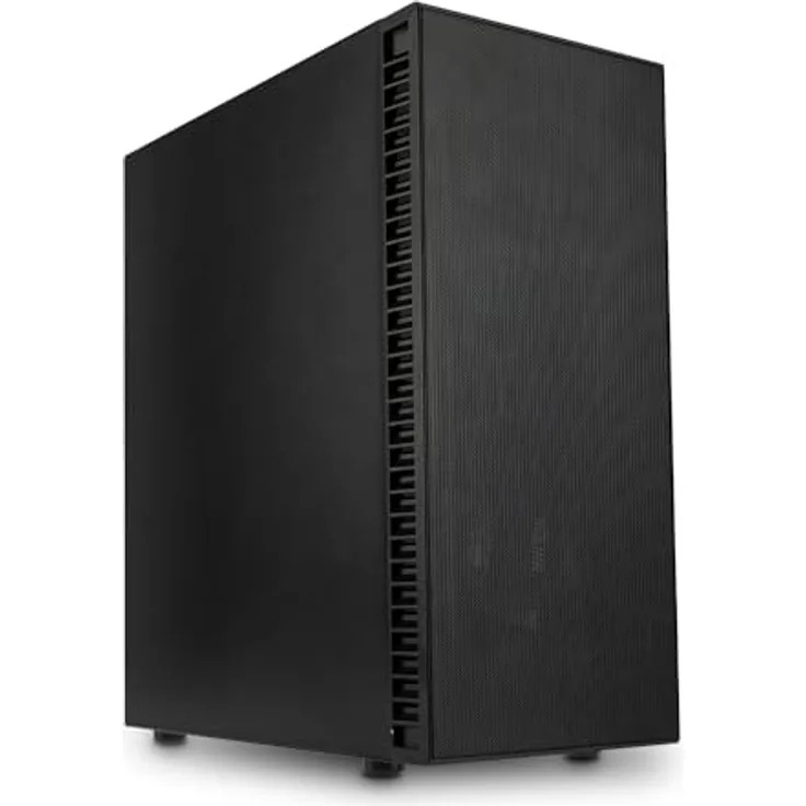 KOLINK Observatory HF Mesh PWM Midi-Gehäuse, 3x PWM-Lüfter, 330 mm GPU-Freiraum, Schwarz