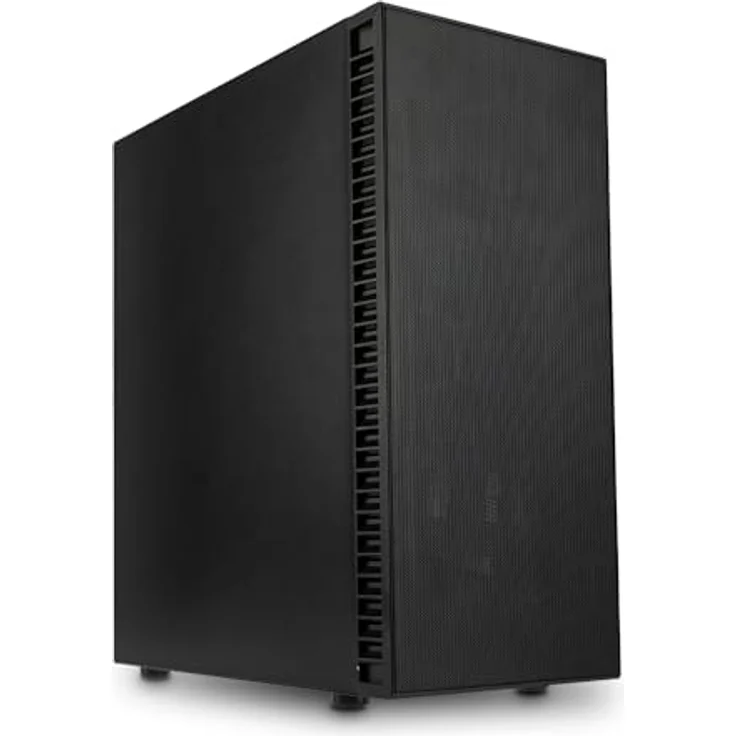 KOLINK Observatory HF Mesh PWM Midi-Gehäuse, 3x PWM-Lüfter, 330 mm GPU-Freiraum, Schwarz – Bild 1