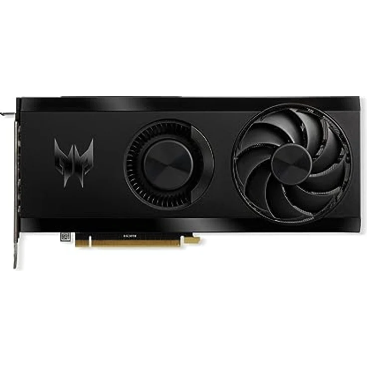 Acer ACER Predator BiFrost AMD Radeon RX 7600 OC 8GB Grafikkarte, Dual Fan Design, Ray Tracing, 8 GB GDDR6, Schwarz – Bild 4